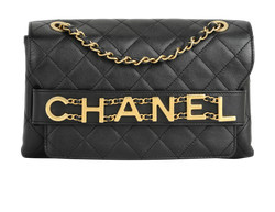 Enchained Logo Flap Bag